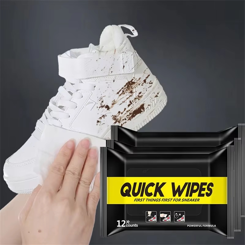 Sneaker Care Wipes - Salviette Monouso per Pulizia Scarpe 12Pcs/30Pcs,